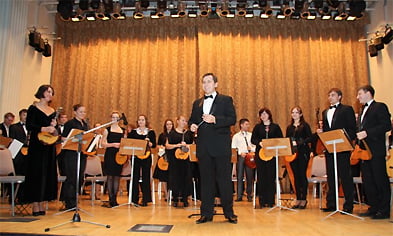 Концерт в Международном университете в Москве 22 октября 2009г.